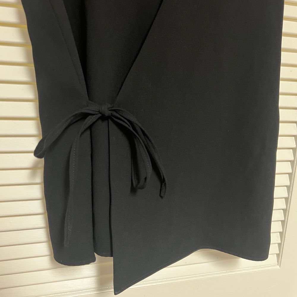 Zara vest side tie split back sleeveless top new without tags - Picture 6 of 9